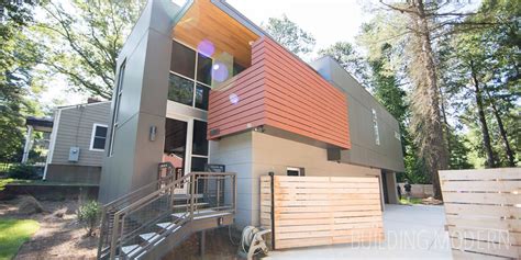 Salmon Colored Siding Modern Atlanta Atlanta Homes House Tours