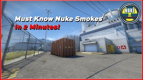 NEW CS GO ESSENTIAL NUKE Smokes In 2 Minutes 128tick 2020 UPDATED