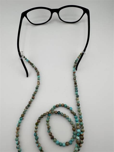 Handmade Supplies Jewelry And Beauty Rocks And Gemstones Mint Jasper Eyeglass Chain