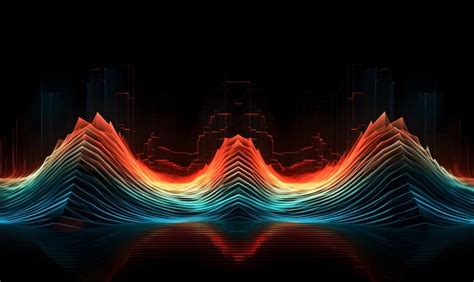 Premium Photo Physics Waves Line Wave Background Sound Wave