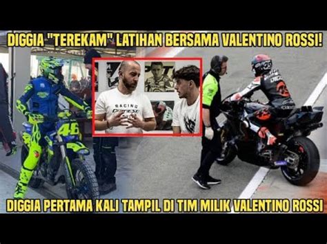 Terekam Diggia Latihan Bersama Rossi Fabio Diggia Pertama Kali