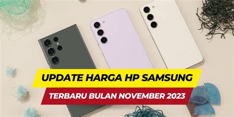 Harga HP Samsung November 2023 Semarang ID