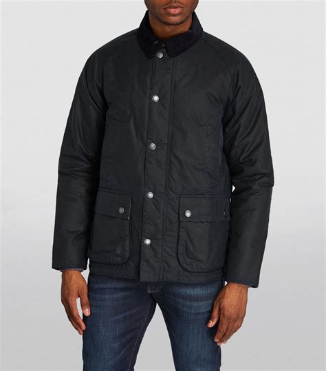 Mens Barbour Navy Waxed Ambleside Jacket Harrods Uk