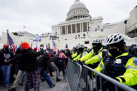 Us Capitol On Lockdown After Escalating Situation Among Demonstrators