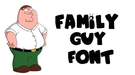 Family Guy Font | Free Fonts Vault