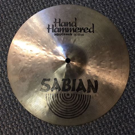 Sabian 13 HH Hand Hammered Medium Thin Crash Reverb UK