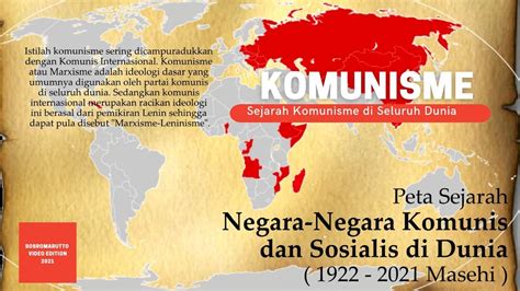 Peta Sejarah Negara Negara Komunis Dan Sosialis Di Dunia Comunist