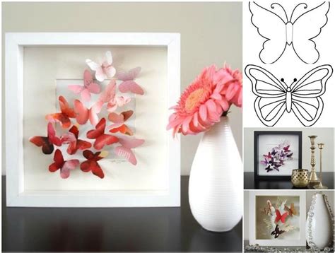 DIY Beautiful Butterfly Table Decoration