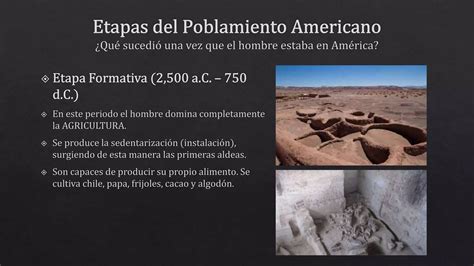 Etapas Del Poblamiento Americano Ppt