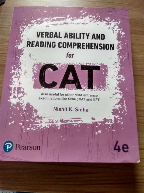 Buy Verbal Ability And Reading Comprehension For CAT Fourth Edition