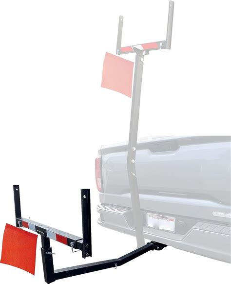 Maxxhaul 70231 Hitch Mount Truck Bed Extender For Ladder Rack Canoe