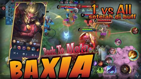 Baxia Back To Meta Baxia Hyper Best Build 2022 Youtube