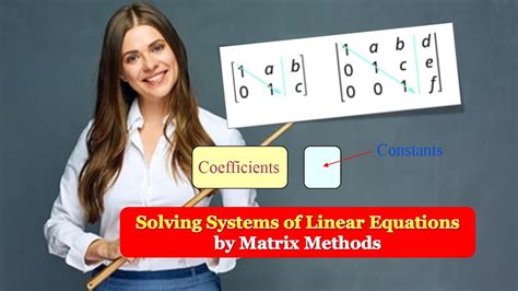 Solving Systems Of Linear Equations By Matrix Methods Gauss Elimination