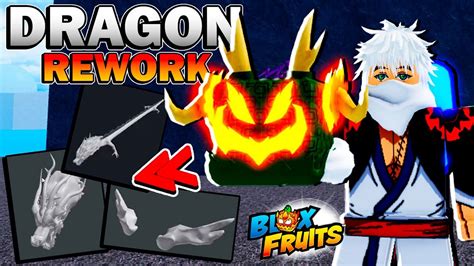 ⚠️VAZOU! DRAGON REWORK da NOVA ATUALIZAÇÃO do BLOX FRUITS!!! - YouTube