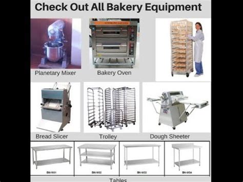 Baking Equipment List