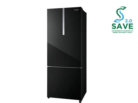 Door Inverter Fridge Nr Bx Wgkm Black Glass Panasonic My