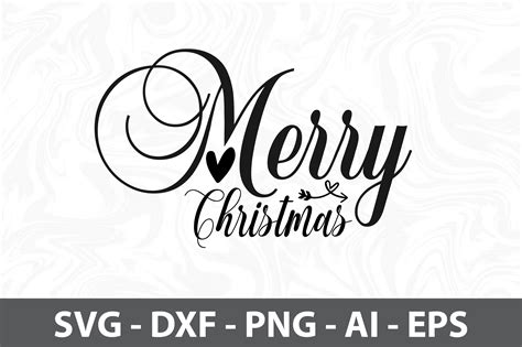 Merry Christmas Svg By Orpitabd Thehungryjpeg