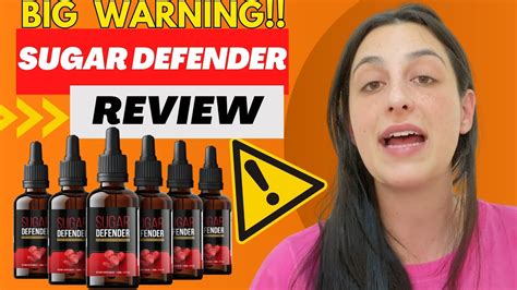 Sugar Defender Big Warning Sugar Defender Review Sugar