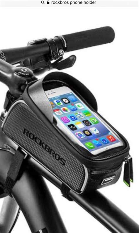 ROCKBROS Bicycle Phone Holder Sports Equipment Bicycles Parts