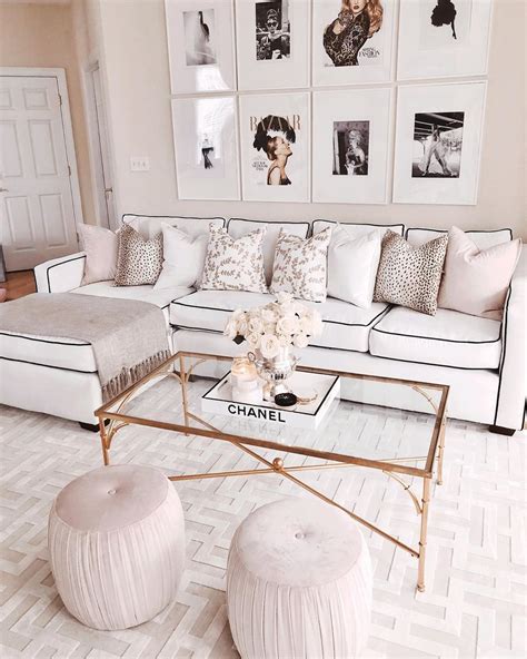 How To Decorate Your Living Room Space In A Glam Modern Style Modern