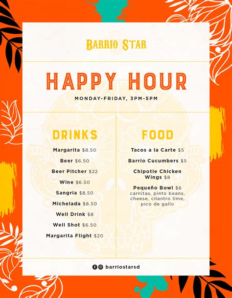 Menus QR | Barrio Star