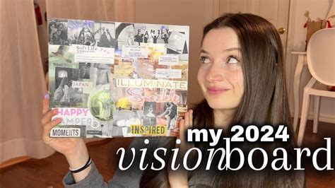 Make A Vision Board With Me Vlogmas Day 16 Intentions For 2024