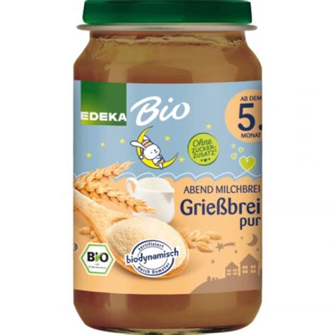 Bio EDEKA Grießbrei Pur 190g Lebensmittel Versand eu Lebensmittel