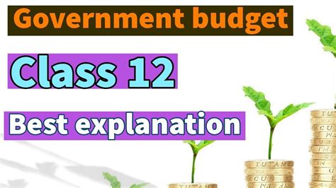 Government Budget And The Economy Class 12 Government Budget Best