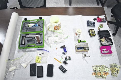 Search Warrant Nets Arrest Drugs Paraphernalia Handgun Sidney