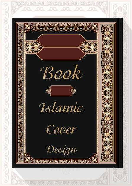 Premium Vector Islamic Book Cover Design