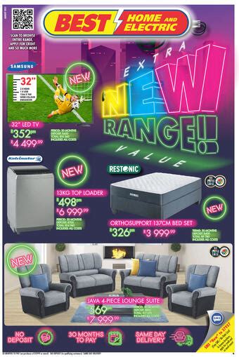 Best Home And Electric catalogue - All specials from the new Best Home And Electric catalogues