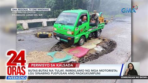 Butas Butas Na Tulay Inireklamo Ng Mga Motorista Lgu Sinabing