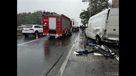 Wypadek na ul Nysy Łużyckiej w Opolu 38 latek jechał z 3 letnim synem