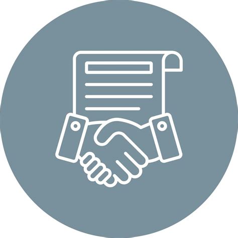 Premium Vector Agreement Icon