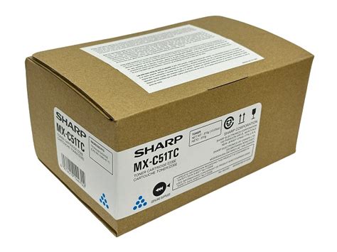 Sharp Mx C Tc Mxc Tc Cyan Toner Cartridge Gm Supplies