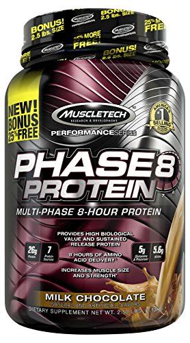 Muscletech Performance Series Phase 8 Protein Powder Vanilla 2 5 Pound Gtin Ean Upc