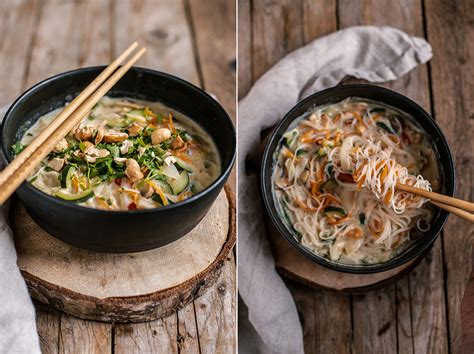 Asiatische Kokos Nudelsuppe Veganer Foodblog Aus Hamburg Geschrieben