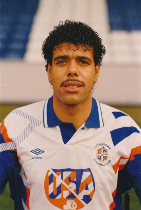 Chris Kamara of Luton Town in 1993. | Chris kamara, Football shirts, Umbro