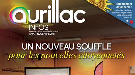 Aurillac Infos Novembre Mairie D Aurillac