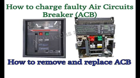 Air Circuit Breaker Acb How To Rack Inrack Out Youtube