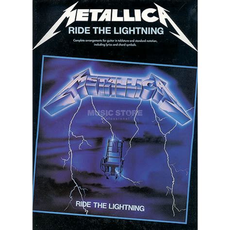 Music Sales Metallica: Ride The Lightning | MUSIC STORE professional