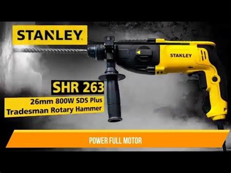 STANLEY SHR263K-IN 26MM ROTARY HAMMER | SHR263K PERFORMANCE | KUTBI ...