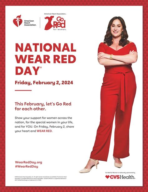 National Wear Red Day - HR Employee Portal