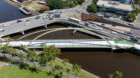 Brisbanes Newest Green Bridge Finally Opens The Mercury