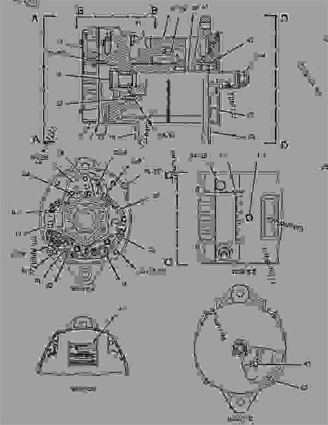 2988838 Alternator Group Charging Engine Industrial Caterpillar