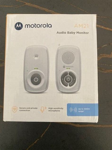 Motorola Nursery Am Audio Baby Monitor New Ebay