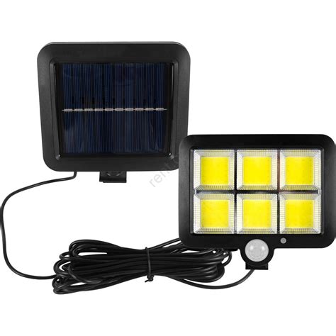 LED Solární reflektor se senzorem LED 1 5W 3 7V 6000K IP44 rent cz