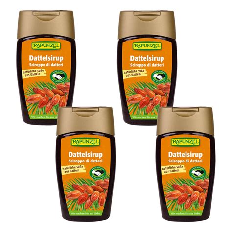 Rapunzel Bio Dattelsirup HIH 4er Pack 4 X 250g BIO Amazon De