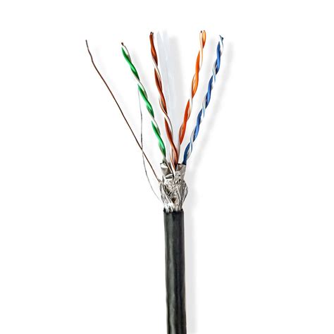 Network Cable Roll CAT6 Solid S FTP CCA 100 0 M Outdoor