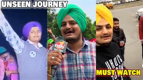 Sidhu Moosewala Unseen Journey Video Tribute To Sidhu Moosewala On His Black Day Msb Facts